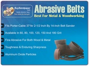 Save Money on 2-1/2 inch x 14 inch Abrasive Belts