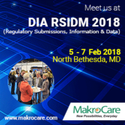 MakroCare at DIA RSIDM 2018 (Reg Submissions,  Information & Data)